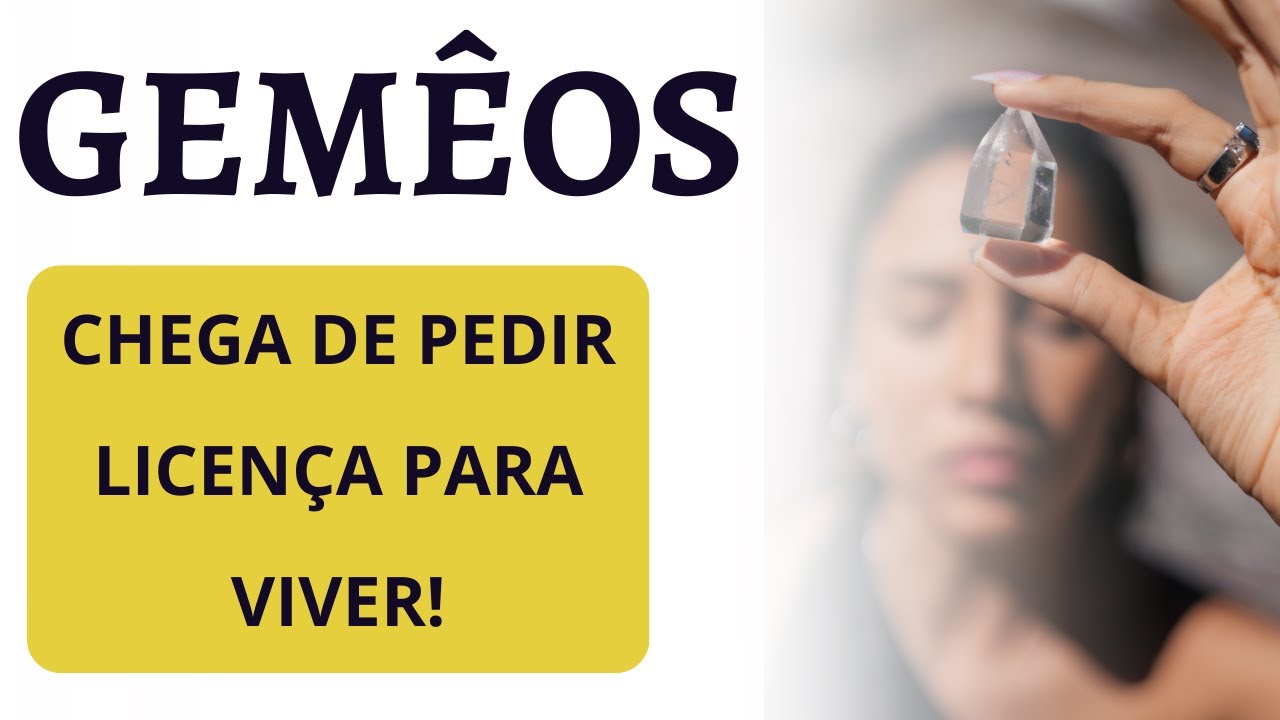 GÊMEOS♊️- EM 17 DIAS  ESSA SITUAÇÃO PARA DE DOER NO SEU CORAÇÃO.