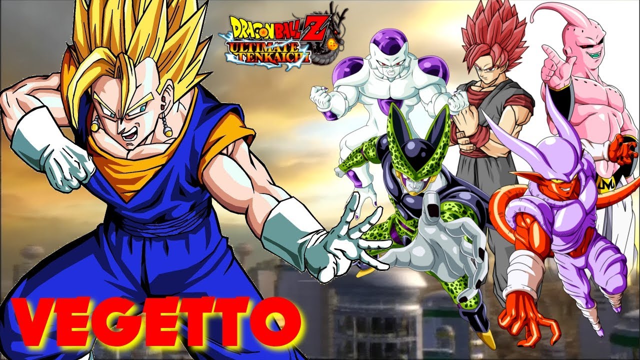DBZ Ultimate Tenkaichi - Vegito vs Villains