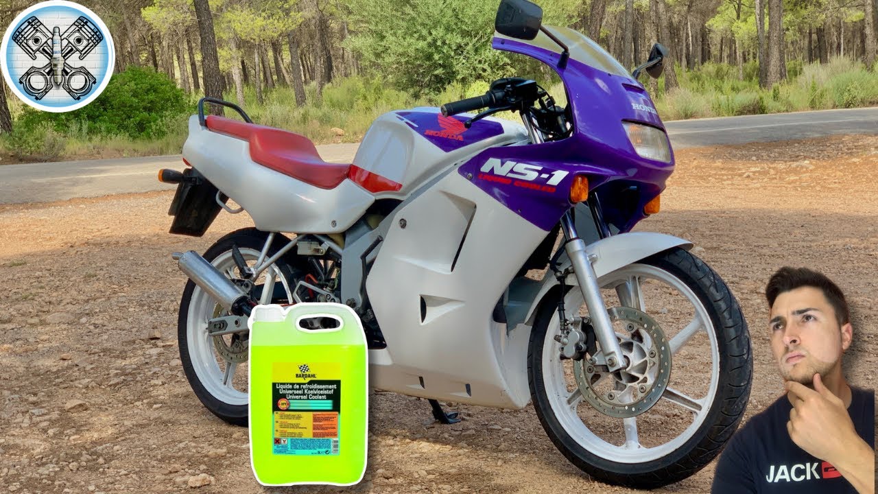 💦 LIMPIAR Y PURGAR circuito anticongelante NS1 80CC, 😱parada más de 10 años