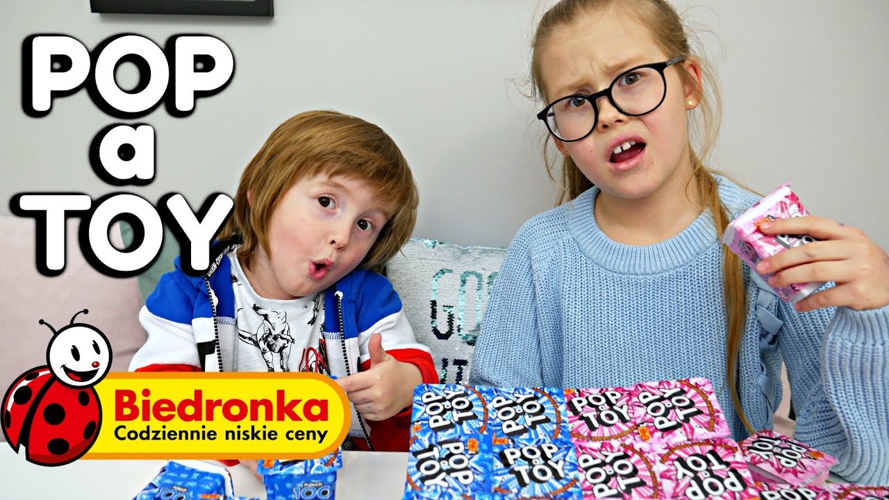 POP A TOY z Biedronki SIOSTRA kontra BRAT CHALLENGE