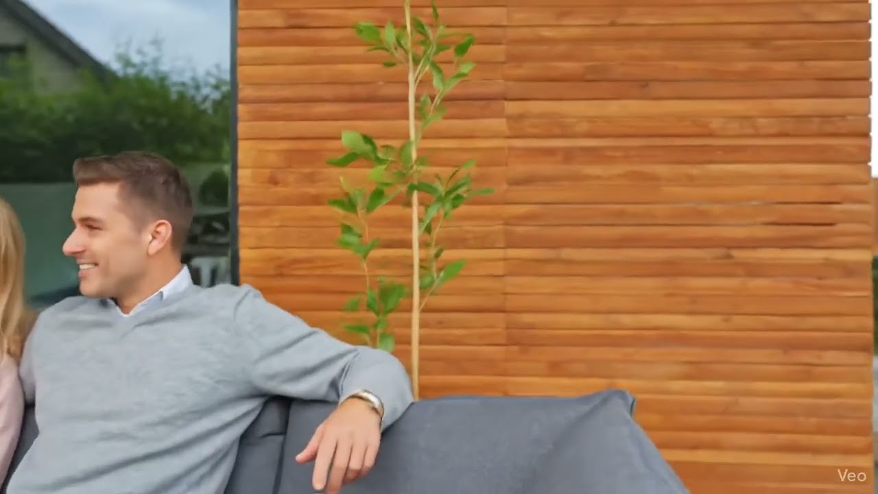 Get a Modern Wood Fa&ccedil;ade (Without the Wood!) | Easy DIY Flexible Lamella Installation #home
