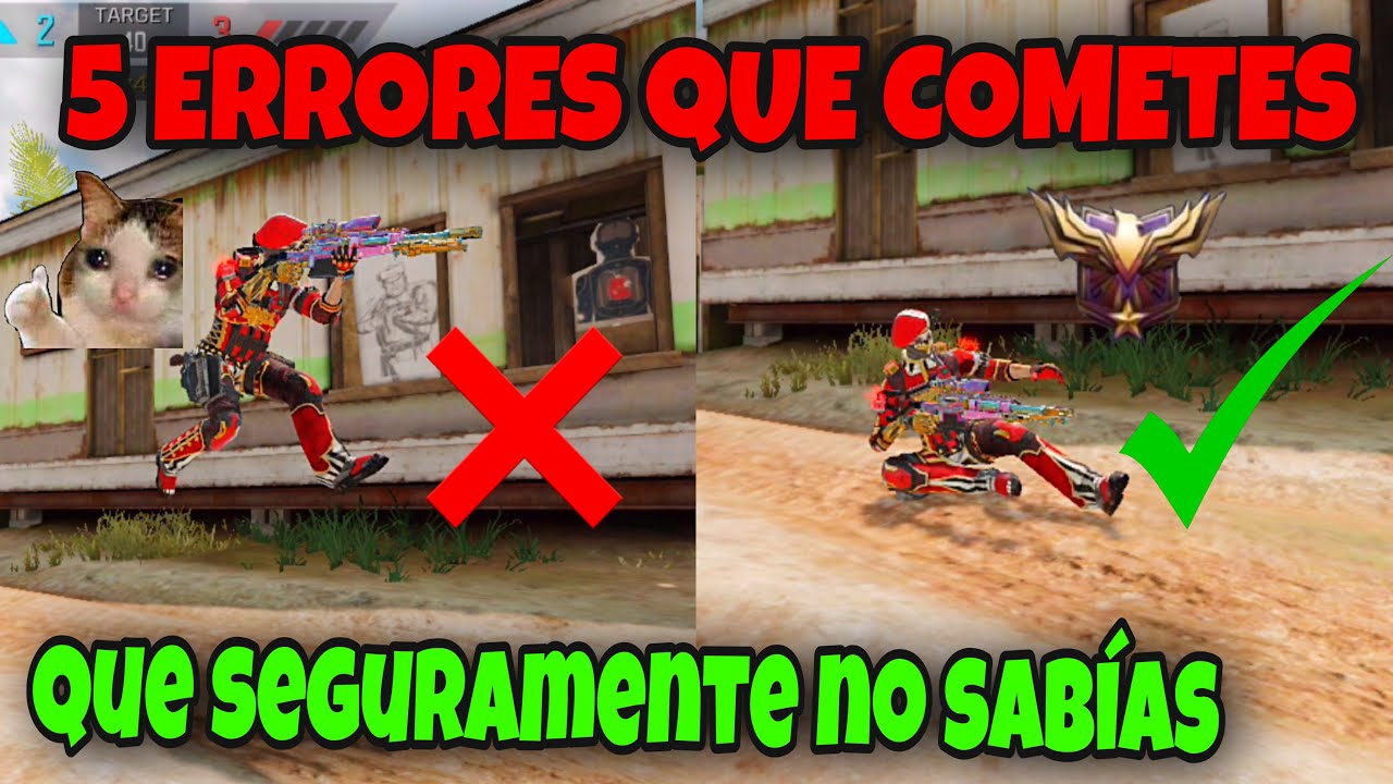 5 ERRORES GRAVES QUE COMETES Y NO TE HAS DADO CUENTA EN COD MOBILE