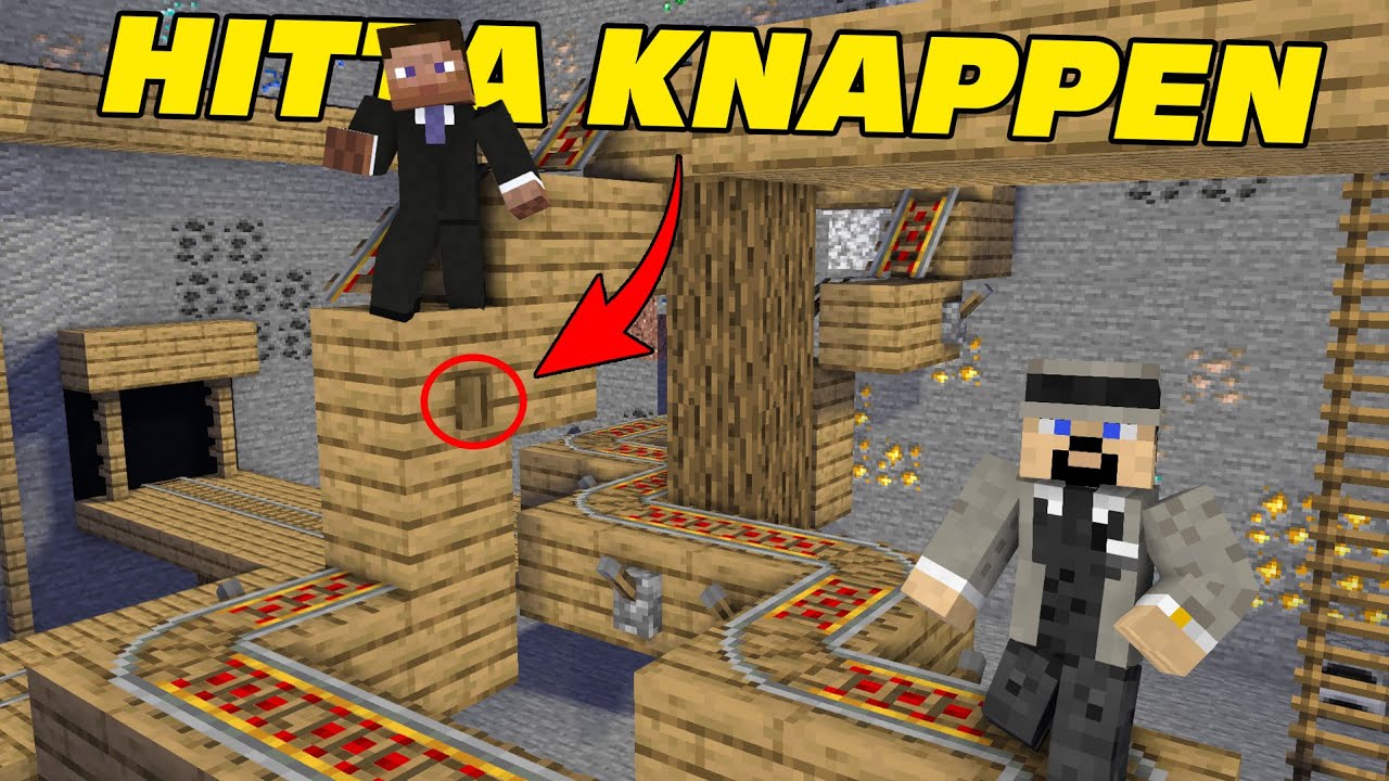 VI M&Aring;STE HITTA KNAPPEN I MINECRAFT (Rainbow find the button)