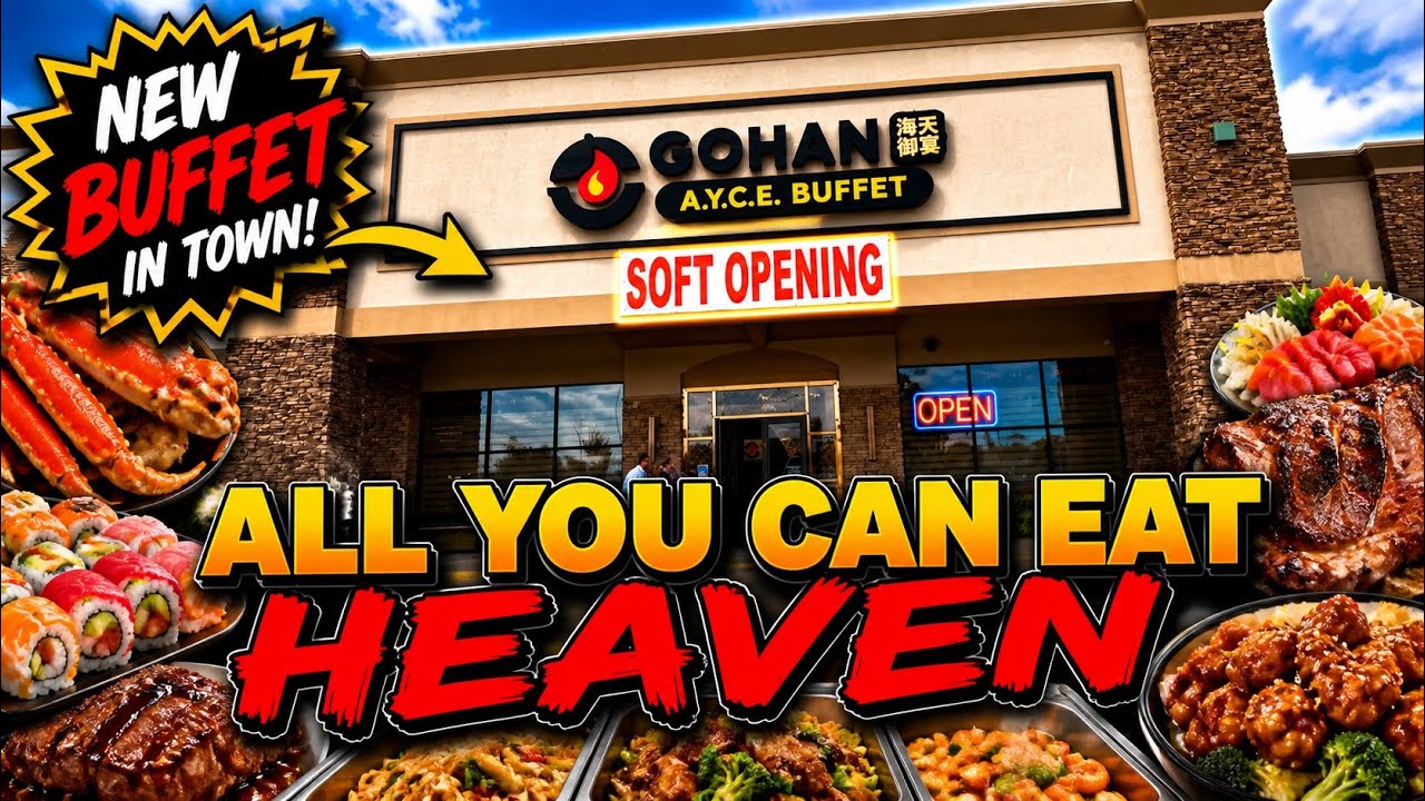 All You Can Eat Heaven Found! Gohan Buffet Review