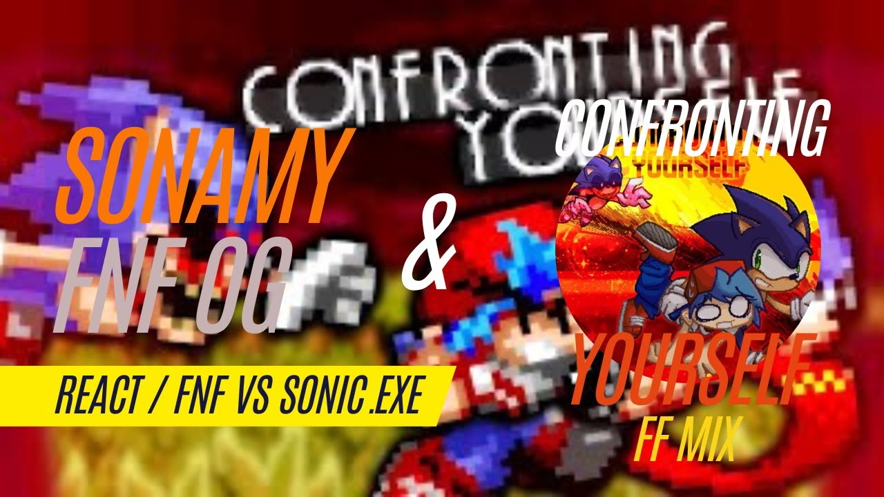 SonAmy & FNF OG React - Friday Night Funkin VS Sonic.EXE VS Boyfriend & Sonic | FNF Mod | FF Mix