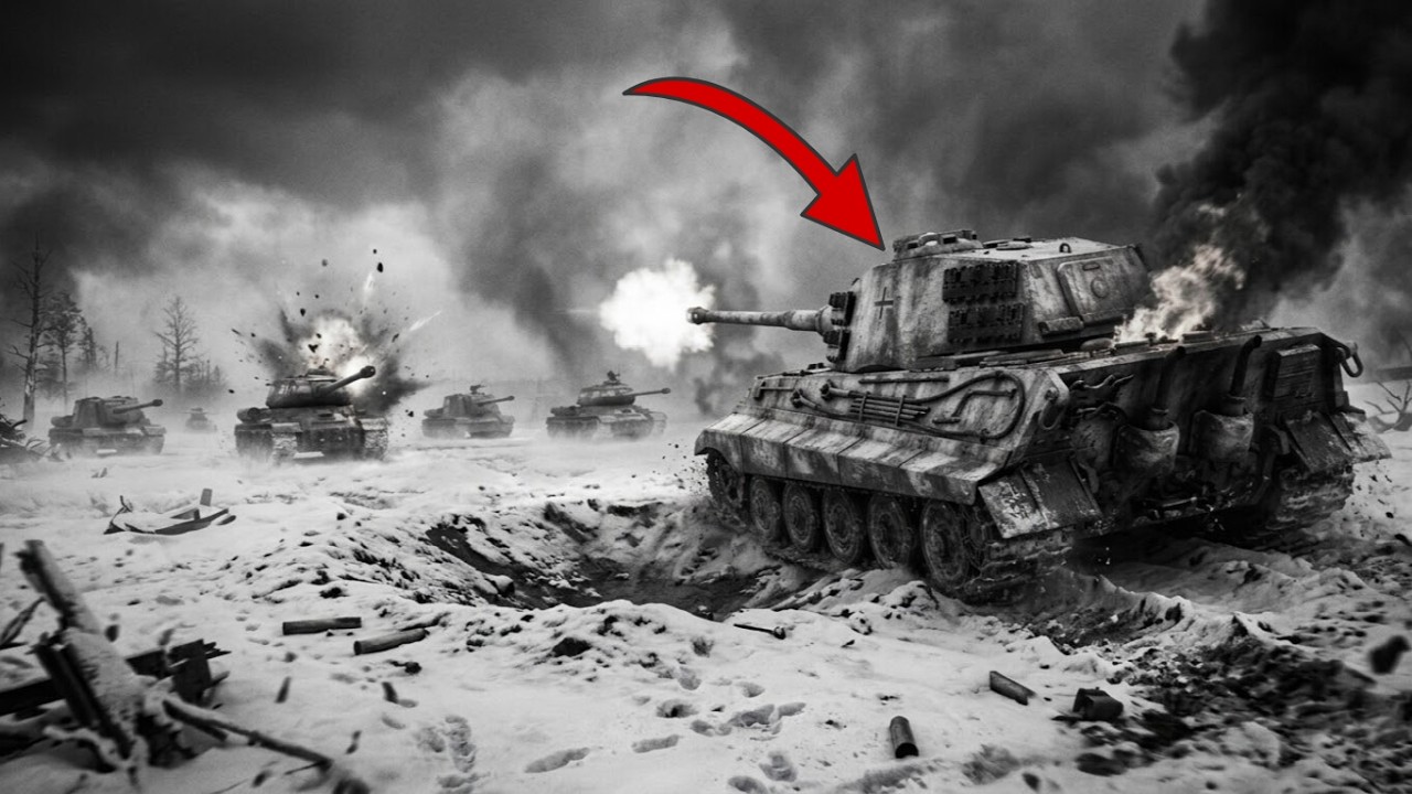 Fünf IS-2 wollten den Tiger II vernichten – doch dann kam alles anders