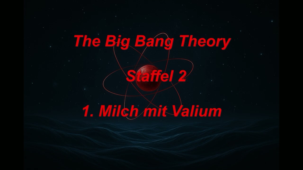 The Big Bang Theory ~Staffel 2~ F 1 - 5 ,tonspur ,einschlafen