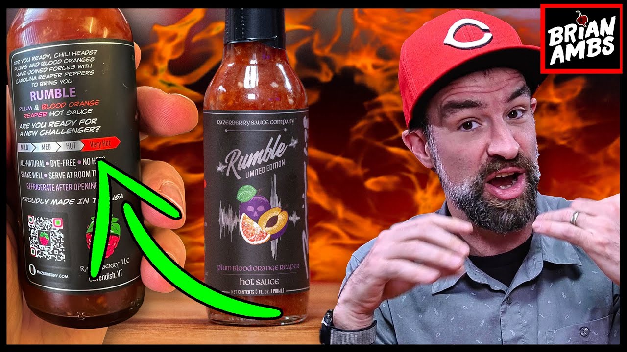 RUMBLE! A *New* Very Hot Sauce (Razerberry)