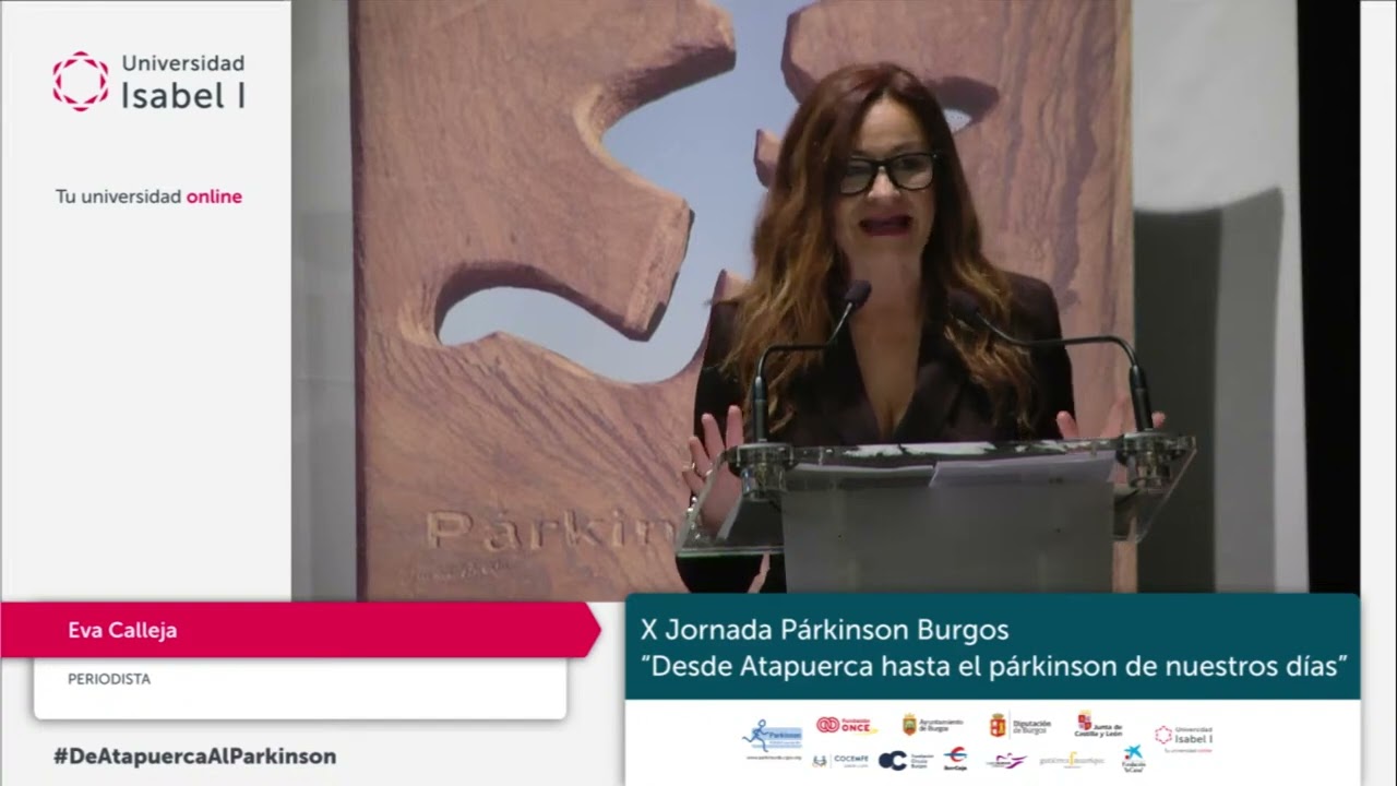 X Jornada Párkinson Burgos Desde Atapuerca al Párkinson de nuestro días