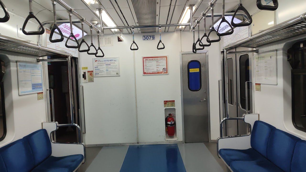 서울지하철 코레일 한국철도공사, 3호선, 삼송행, 대화역 - 삼송역 VVVF 3000호대 미쓰비시 GTO 1차분 K3705 3x79편성 주행