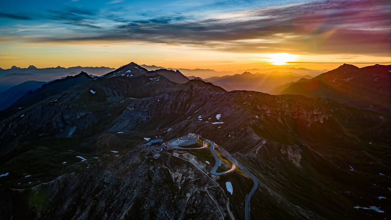 DJI Mini 3 Pro - Sonnenaufgang Edelweißspitze Großglockner (4k)