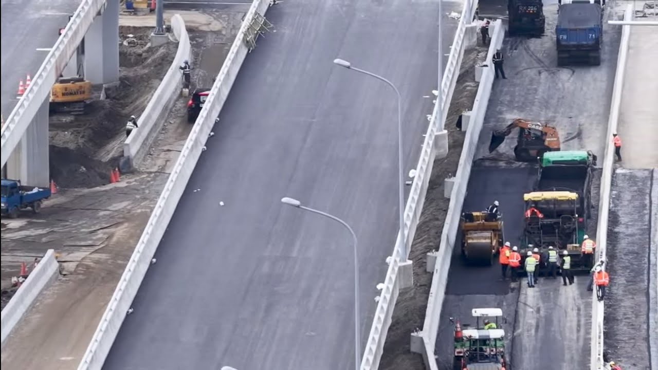 2026.03.13  淡江大橋 塔吊 河中段 空拍 LIVE 直播