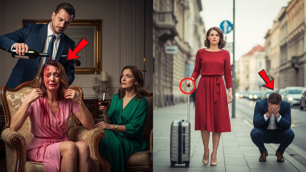 Aby zadowolić swoją kochankę, mąż polał żonę winem. Kiedy całkowicie ją stracił, wpadł w panikę.