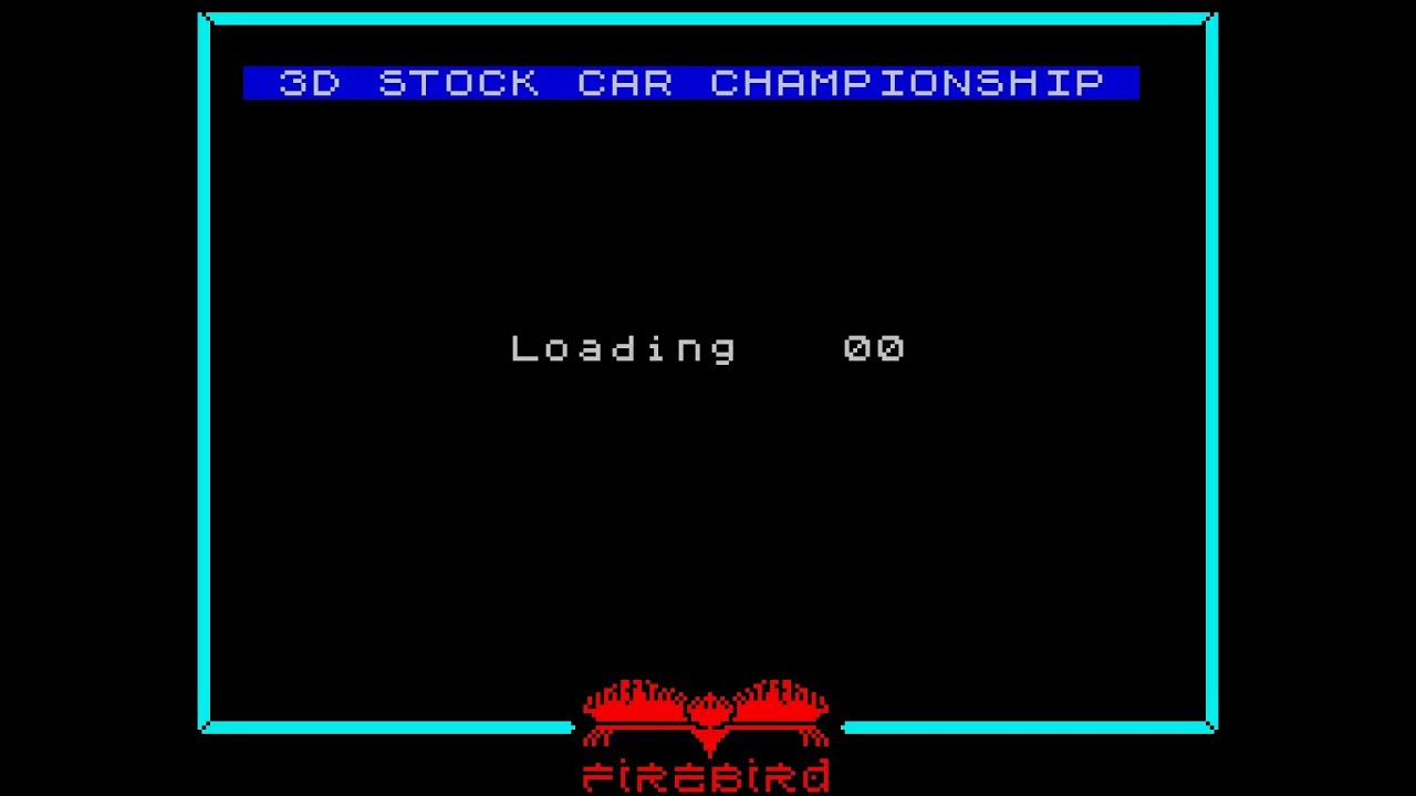ZX Spectrum Longplay [243] 3D Stock Car Championship (EU)