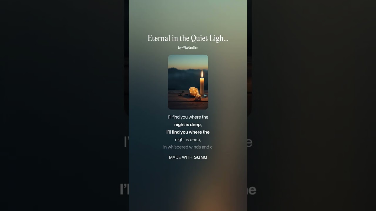 Eternal in the Quiet Light