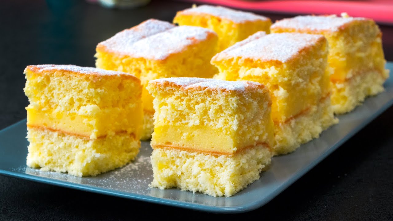 Tako jednostavan i ukusan recept za torte. Lagana torta sa kremom od vanilije| Gurman TV