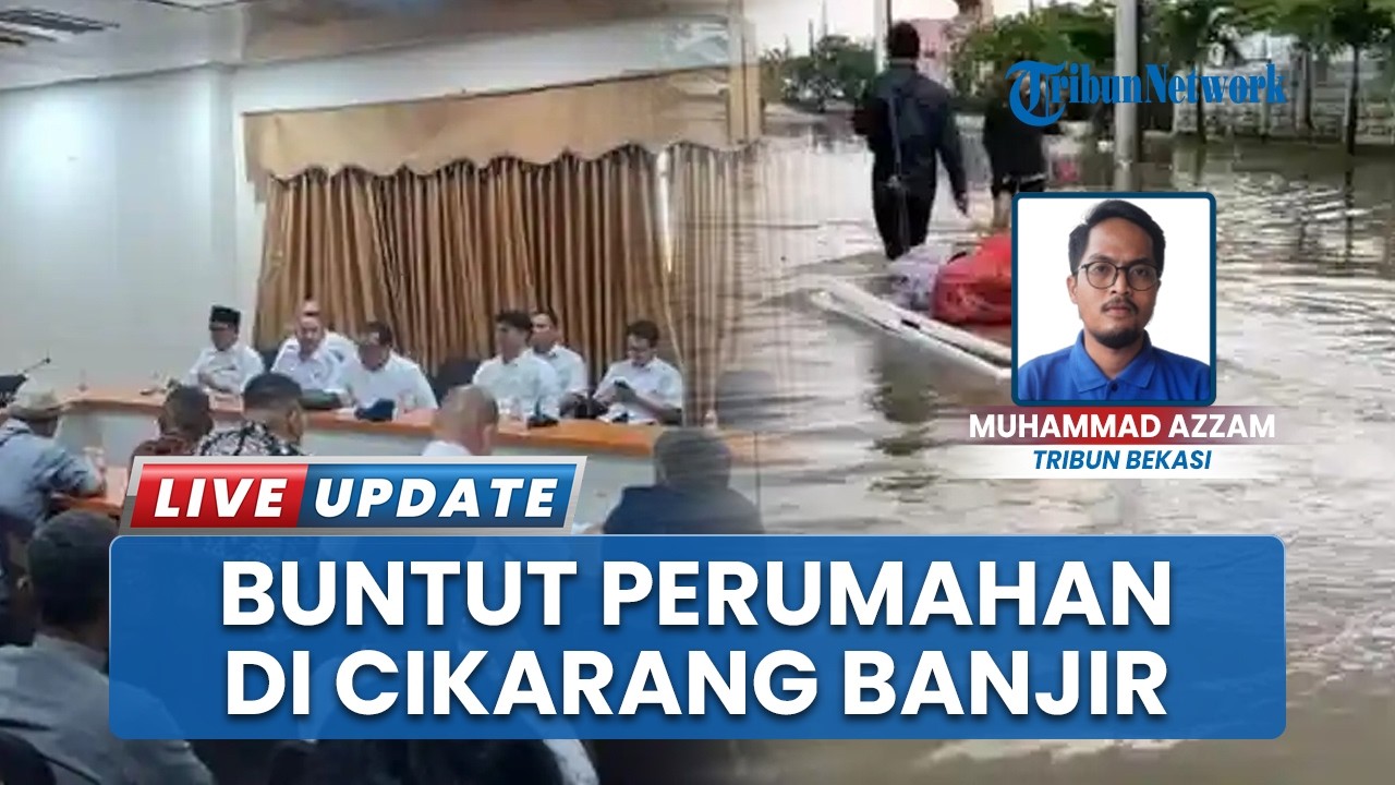 Warga Sekitar Ngeluh Terdampak Banjir, Dewan Panggil Dua Pengembang Perumahan di Cikarang