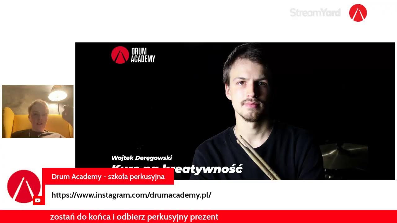 Perkusyjny prezent i lekcje z nowego kursu on-line