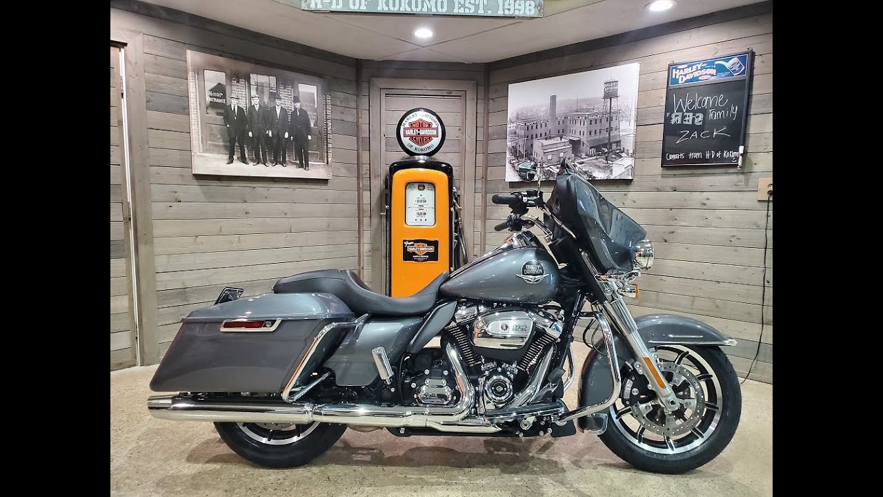 2022 Harley-Davidson Electra Glide Police FLHTP-Gauntlet Gray.