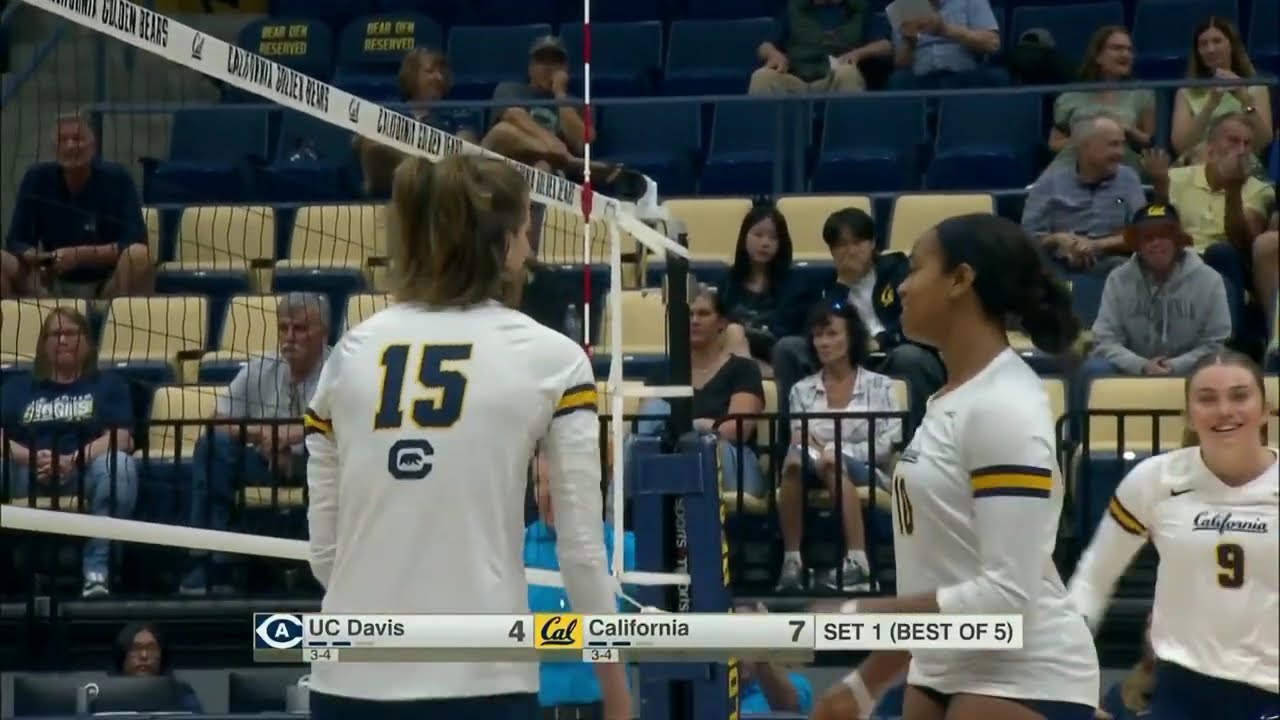 UC Davis vs. California Full Match Replay | 2025 ACC Volleyball