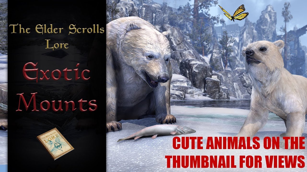 Are Exotic Mounts Lore Friendly? - The Elder Scrolls Lore Discussion