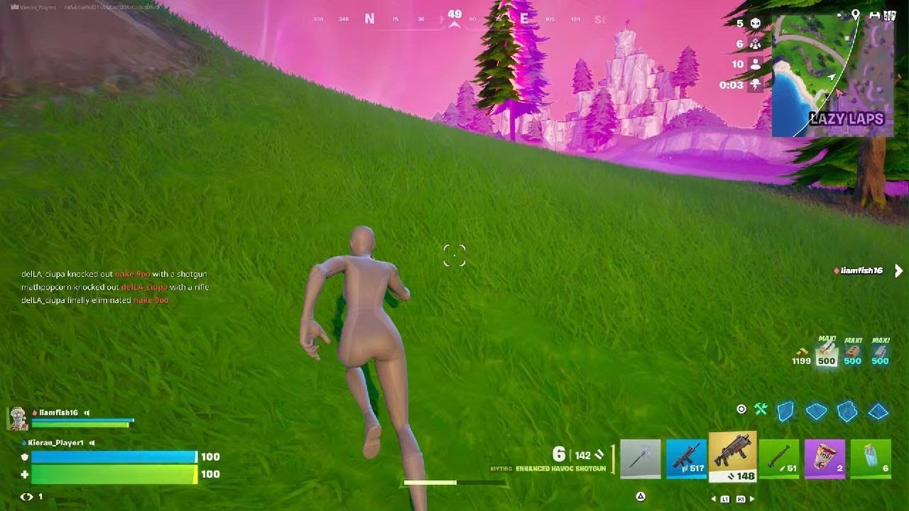 Playing Duo reload with my friend