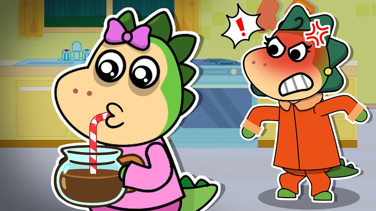 💥 Sparkle's Coffee Accident ☕ Health & Safety Rules👩&zwj;⚕️Kids Stories 🔥 Fire Spike
