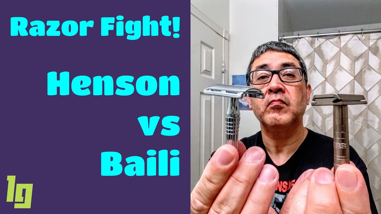 Which is the best safety razor? Henson AL13 Mild V2 vs Baili Victory 176 head-to-head shave!