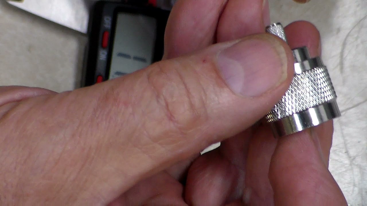 N Type Coax Connector Installation