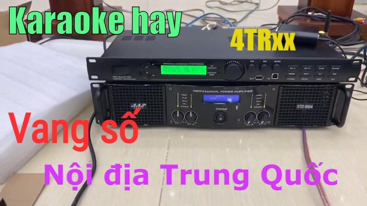 Vang số X12 Plus nội địa China mới 100% Karaoke hay nghe nhạc mượt gi&aacute; 4TrXx