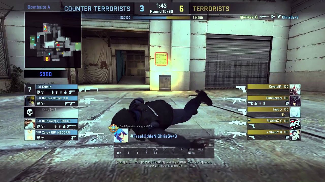 CS:GO - filežike+}  - SICK SHOT V.S. CHEATERZ ;D