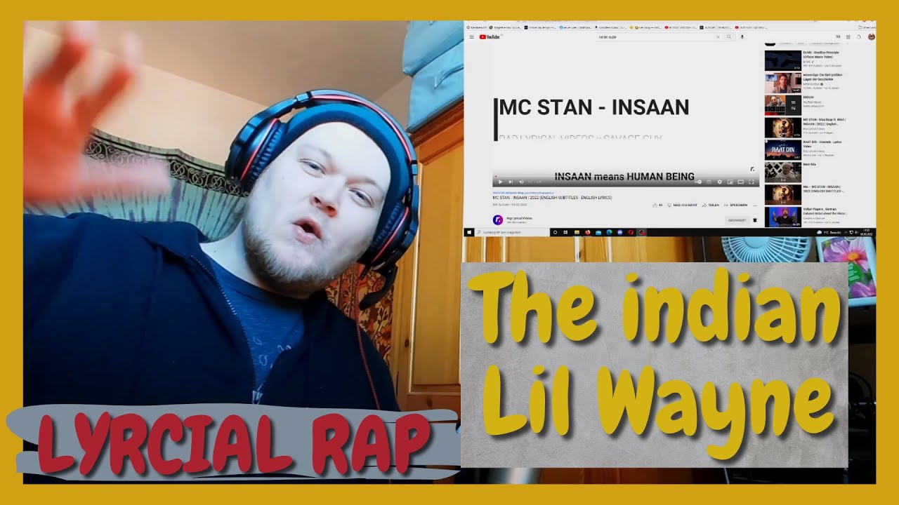 GERMAN Rappers' Reaction | MC STAN - INSAAN