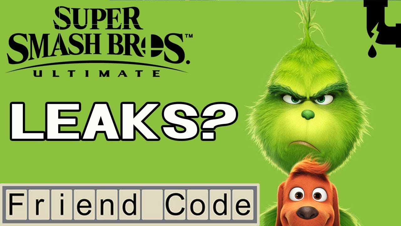 Friend Code: Super Smash Bros. Ultimate Leak