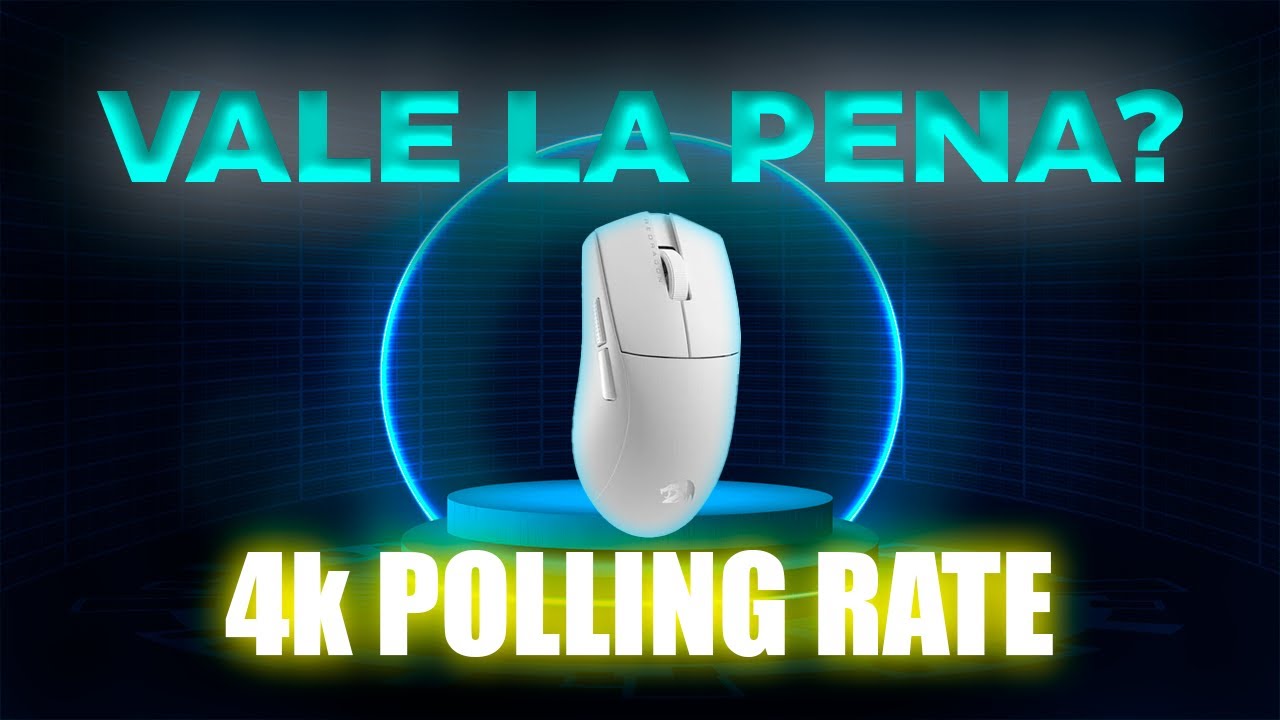 ¿Este mouse barato le gana a los caros? Redragon King 4k Pro Review