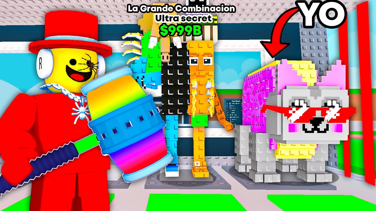 Rob&eacute; el BRAINROT OCULTO de un ADMIN, HACIENDOME PASAR por BRAINROT en Steal a Brainrot