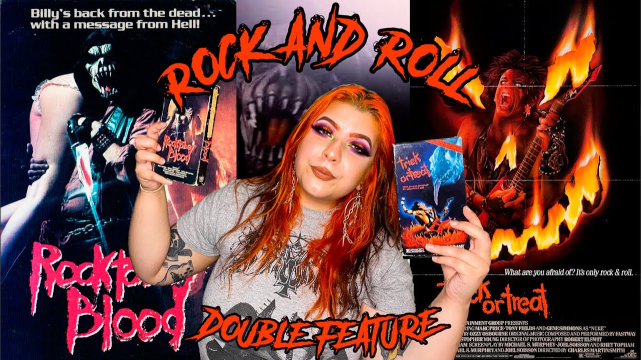 ROCK N’ ROLL DOUBLE FEATURE - Trick Or Treat (1986) X Rocktober Blood (1984) Review
