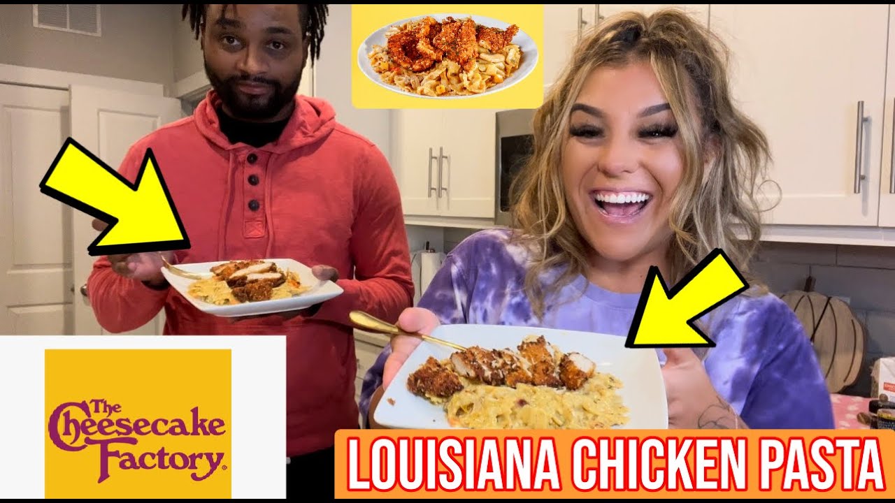 How To Make Cheese Cake Factory Louisiana chicken Pasta At Home! (Cooking Video)🧑🏼‍🍳🍝