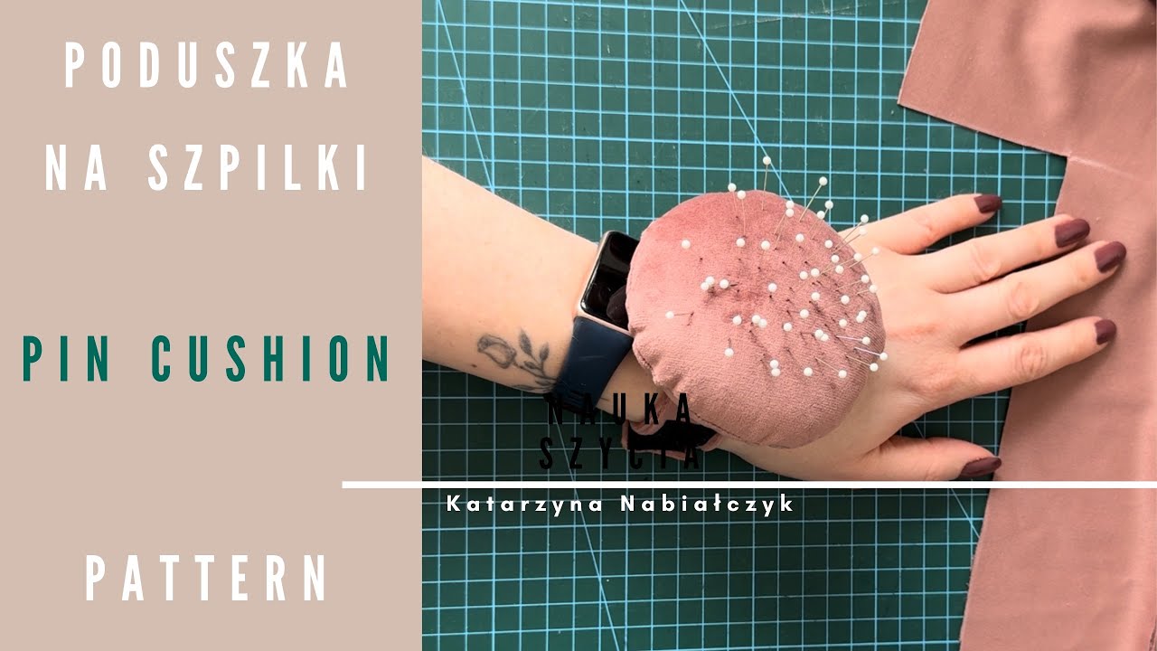 Łatwy wzór poduszki na szpilki I Jak zrobić poduszkę na szpilki I How to make a pincushion