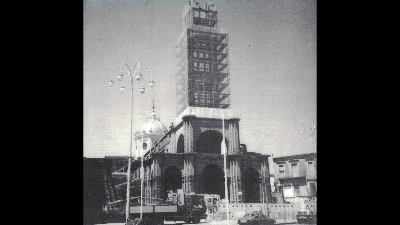 Adrano - la storia del campanile della chiesa Madre Maria Assunta