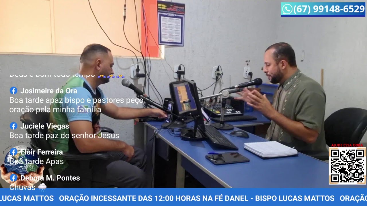 Transmissão ao vivo de BP. Lucas Mattos