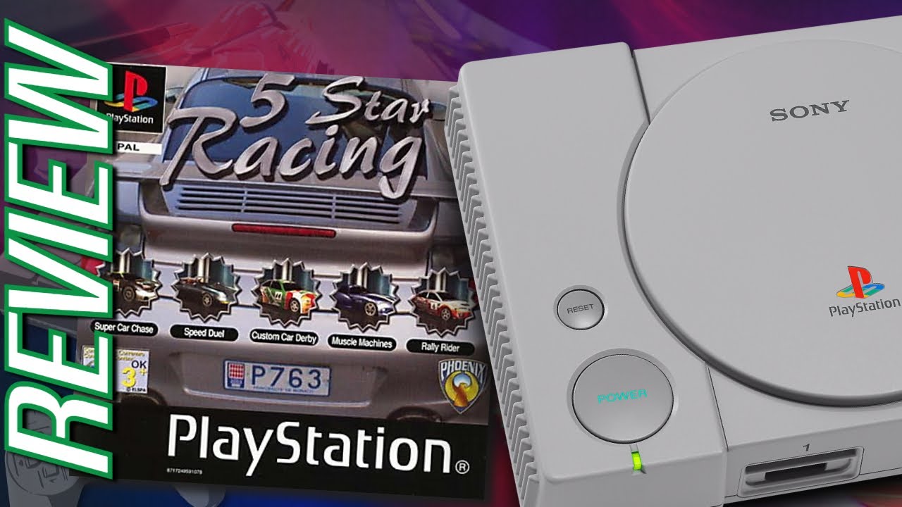 5 Star Racing PS1 Review - PS1 Budget Racing Game