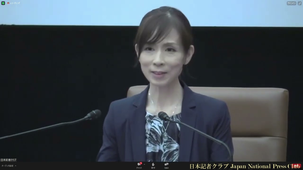 袴田巖さんを追ったドキュメンタリー映画「拳と祈り」の監督　笠井千晶さん 会見 　2024.10.15