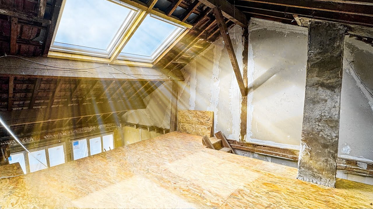 Des Velux et un plancher, ça change tout