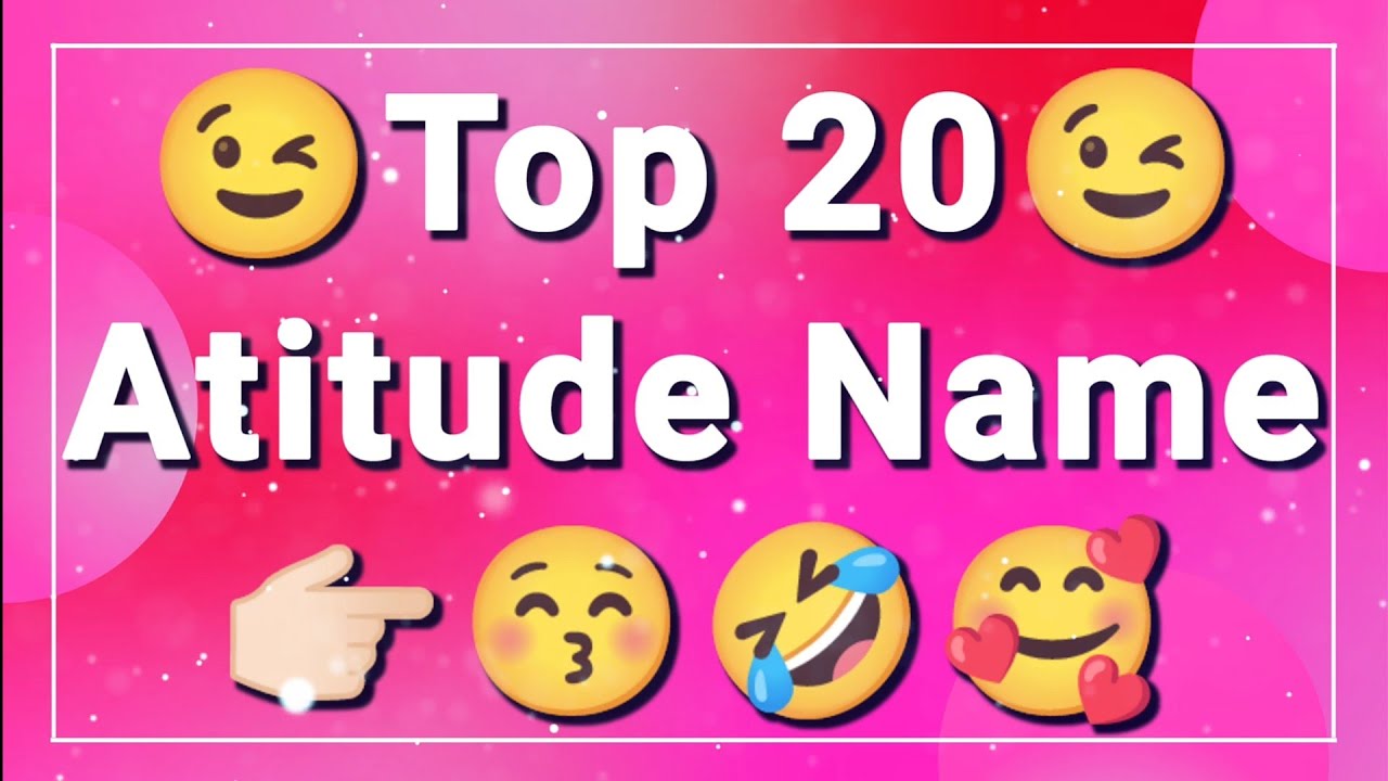 😘Top 20 Attitude ♨️ Name⁉️💯 | Top 15 Attitude🎀 Names😱 | Top 10 Attitude Name🥰 | Attitude Names