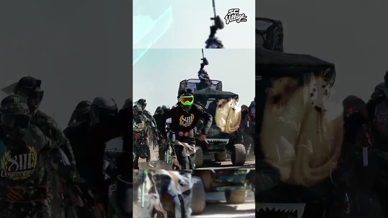 Decay of Nations at SC Village - The Largest Paintball Scenario on the west coast
