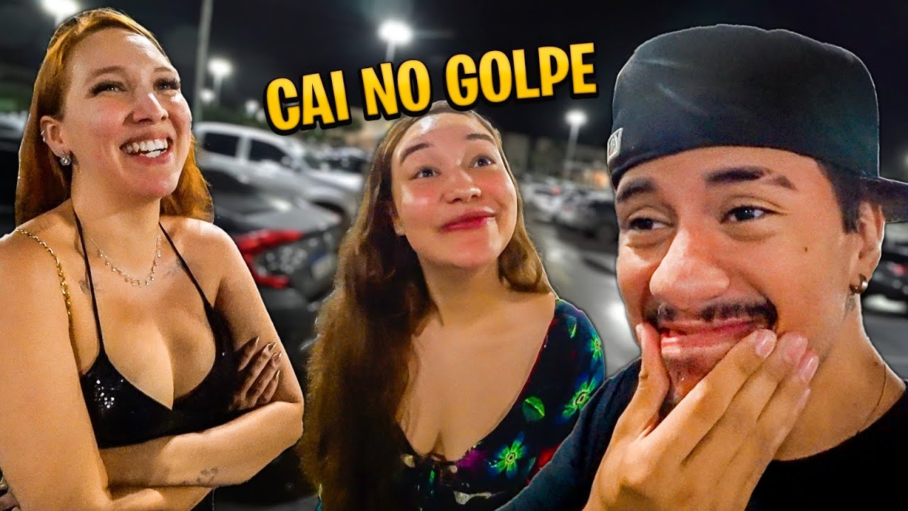 A IRMÃ DA BRENDA LEVOU UM GOLPE NO ENCONTRO ROMÂNTICO😂 SE LASCOU TADINHA