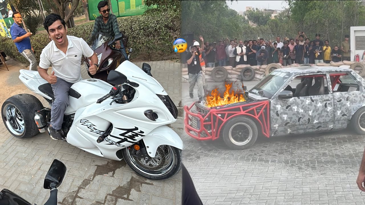 Life Me First Time Auto Show Me Gea 😮 Drift Krta Howa Car Me Agg Lagi 😰
