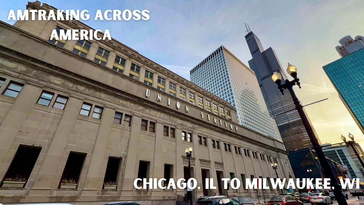Amtraking America, Chicago to Milwaukee on the Hiawatha