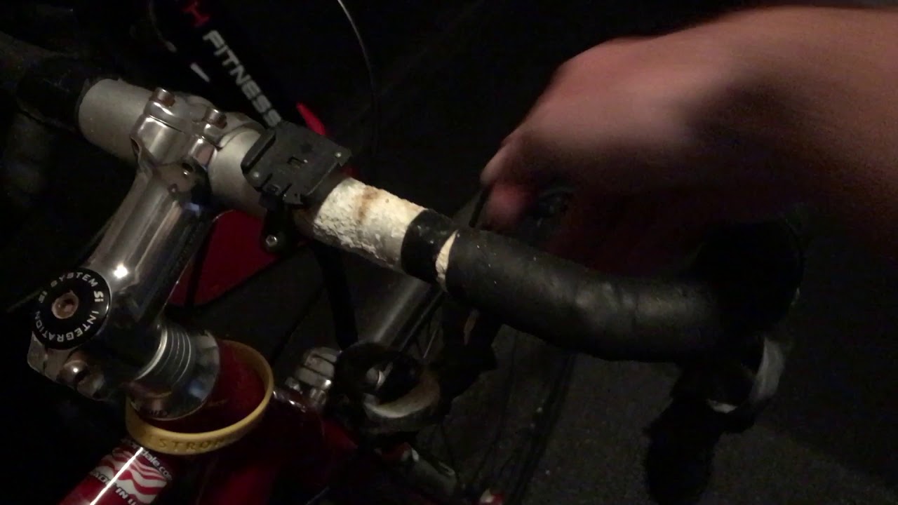 GROSS! 14yrs of sweat corrosion on aluminum bike handlebars