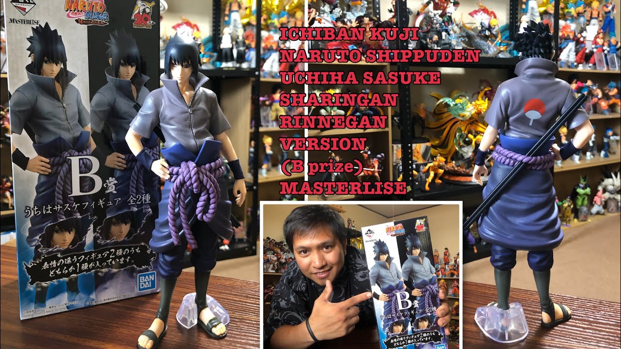 Unboxing UCHIHA SASUKE ICHIBAN KUJI NARUTO SHIPPUDEN UCHIHA SASUKE (B prize) MASTERLISE